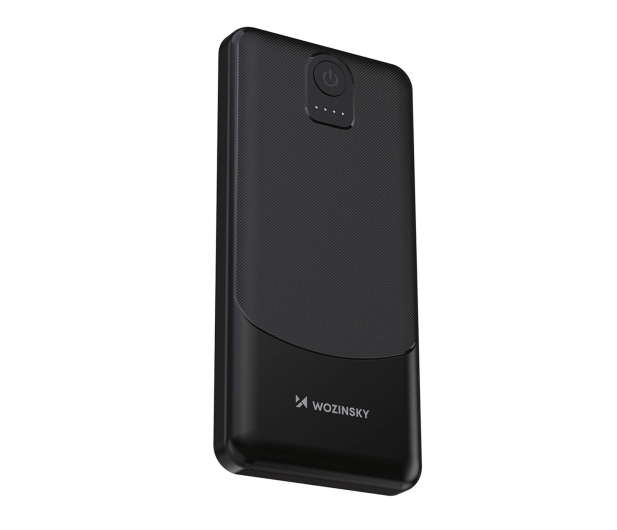 Wozinsky Powerbank Wpower10000mAh czarny WPBBK-2 - 1487901 - zdjęcie 2